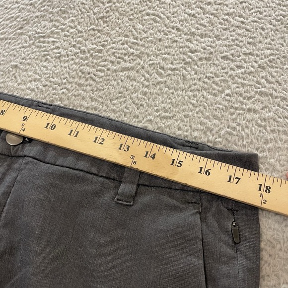 Lululemon Commission Pants Mens 35x30 Gray Chino Slim Fit Cotton Blend LM5AC0S - Picture 14 of 16